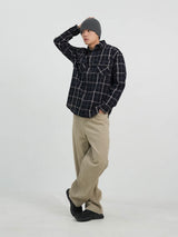 USA cotton curved pants 5color