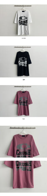 ファンキーオーバーフィット半袖Tシャツ