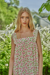 Blossom Sleeveless One-Piece Cream[24184WONXN]