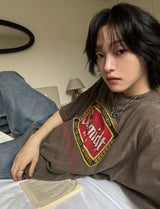 Grow Vintage Dying Over Short Sleeve