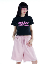 Fakiii Glossy Balloon T-Shirt_BLACK
