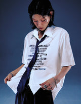 [0060] Lettering Short Sleeve Shirt