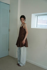 Nina slip dress_brown