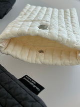 Clam pocket pouch _ Soft cream (L Size)