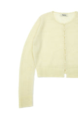 Hushed Wool Cardigan [Lemon]