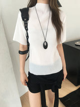 Pleated loose top