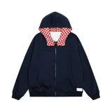Hybrid Check Point Hoodie Zip-up 233024012