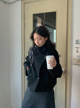 プパン 2ozハイネックダブルショートコート