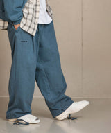 P. Basic cross sweat Pants _ Smoke blue 