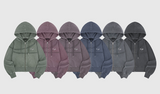 Pigment-Cut-Off-Hooded-Zip-Up - 6COLOR