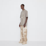 Into The Jungle Pigment Half Sleeve T Beige