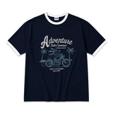 アドベンチャー イントゥ サマー オーバーフィット リンガー Tシャツ(3color)