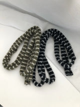 Stripe slim muffler