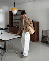 BONE SUEIDE JACKET