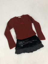Cozy Ribbon Sweater(3 colors)