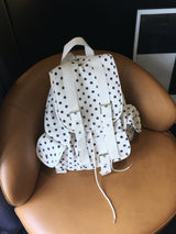 Pop Dot Belted Eyelet Backpack (2c)