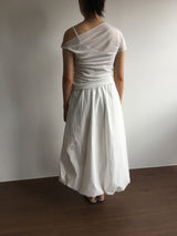 Whipped Cream Balloon Skirt (3color)
