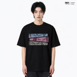 CUT FRAME T-SHIRT [BLACK]