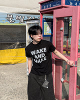 ウェイクレギュラーショートスリーブTシャツ