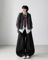 Lutz Pigment Hood Cardigan