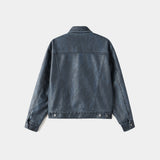 OWN レックスレザートラッカージャケット (2 colors)