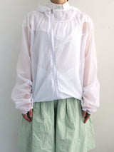 Light touch cropped hooded jacket