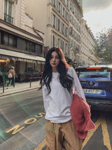 [U-BASIC] Mum Basic Heavy Cotton Long Sleeve