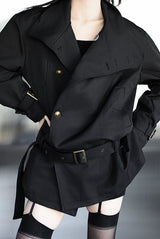 Antique Belt Trench Coat