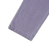ラッチテーパードツイルパンツ / Washed purple