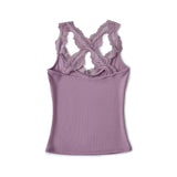 Alessa Lace Cross Camisole