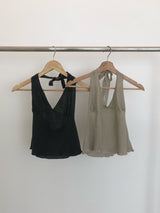 Fig halter sleeveless
