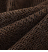 Duelly Ribbon Collar Layered Knit 233239008