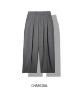 Dainel Two-Tuck Wide Slacks