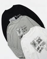 Toto Cute Dyed Print Sweatshirt
