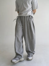 curved bonded pants(2colors)