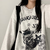 ギターキャットスウェットシャツ [Fleece]