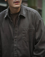 WIT AGING WASHED SHIRT BR 