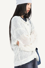 Summer Loose Open Weave Cardigan