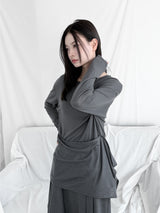 WRAP BUTTON LONGSLEEVE