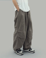 Hao Balloon Cotton Pants (Gray)