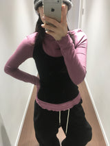 Halter Neck Tank Top (4color)