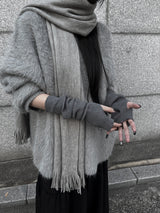 basic ribbed hand warmer (2color)