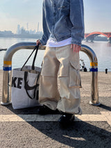 With Snap Pocket Cargo PT - 3C