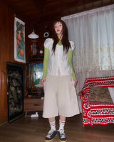 (2color) Wrap Around Pocket Wide Bermuda Pants