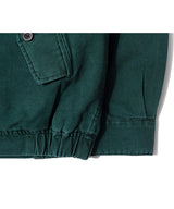 LB Washed Oxford Harrington Jacket (Dark Green)