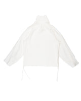  BUTTONNECK SHIRRING BLOUSE