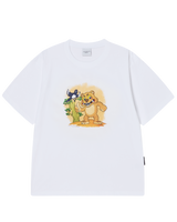 25FW BROWN AC BEAR SHORT SLEEVE T-SHIRT