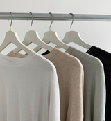 Rear Cooling Linen Round Knit / 4 colors