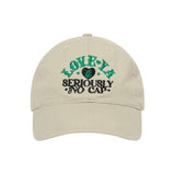 Love Ya Gemstone BallCap Ivory