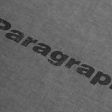 ウォッシュ加工サークルロゴTシャツ - GRAY